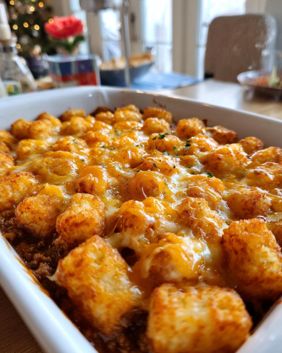 Mexican Tater Tot Casserole - detail 2