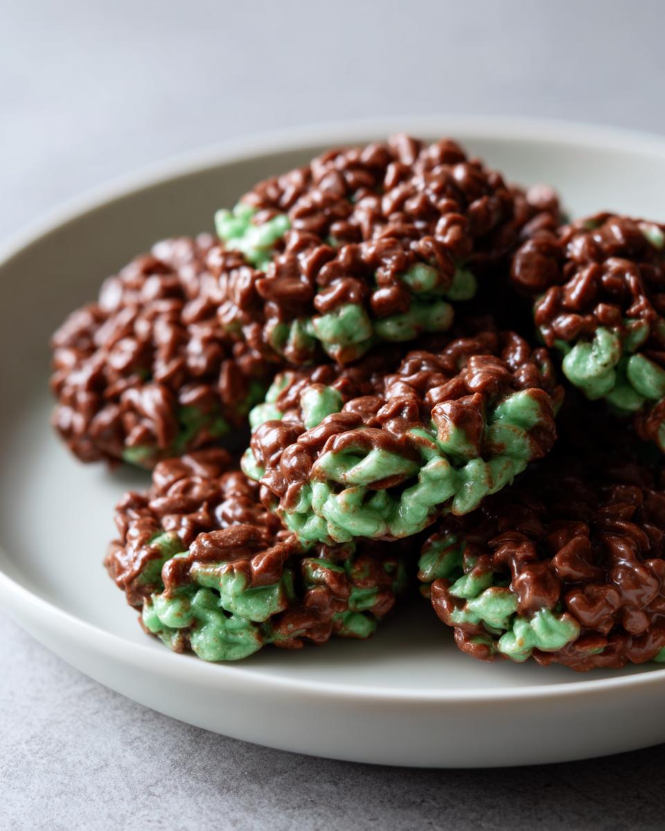 Mint Chocolate Medallions - detail 1