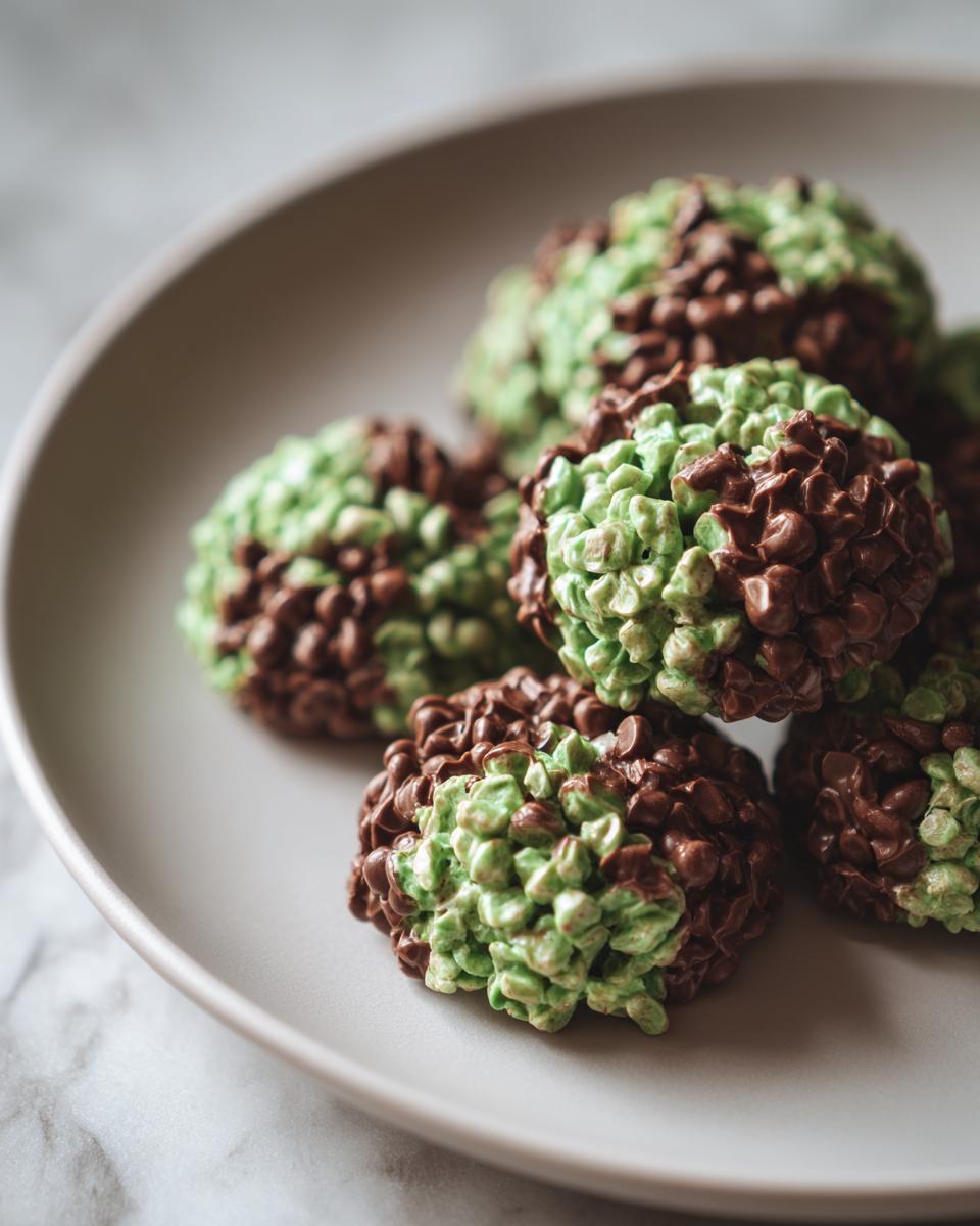 Mint Chocolate Medallions - detail 2
