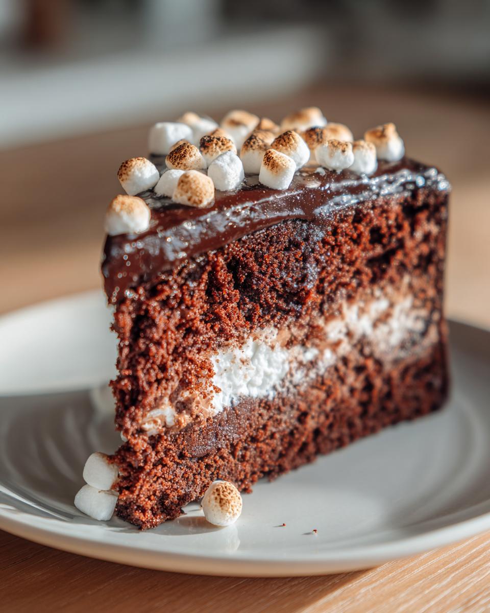 Mississippi Mud Cake - detail 1