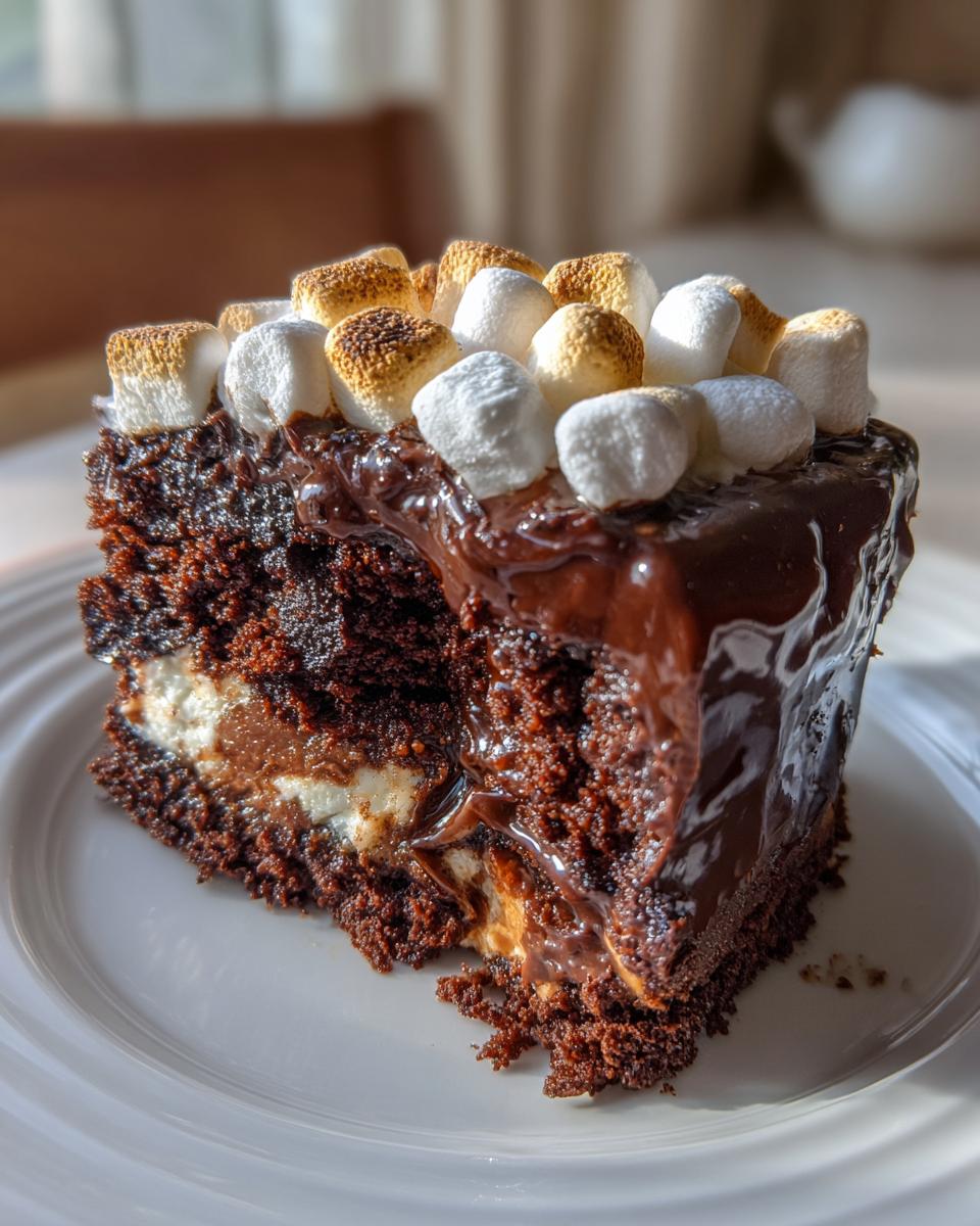 Mississippi Mud Cake - detail 2