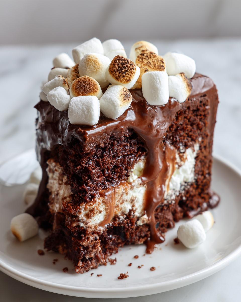 Mississippi Mud Cake - detail 3