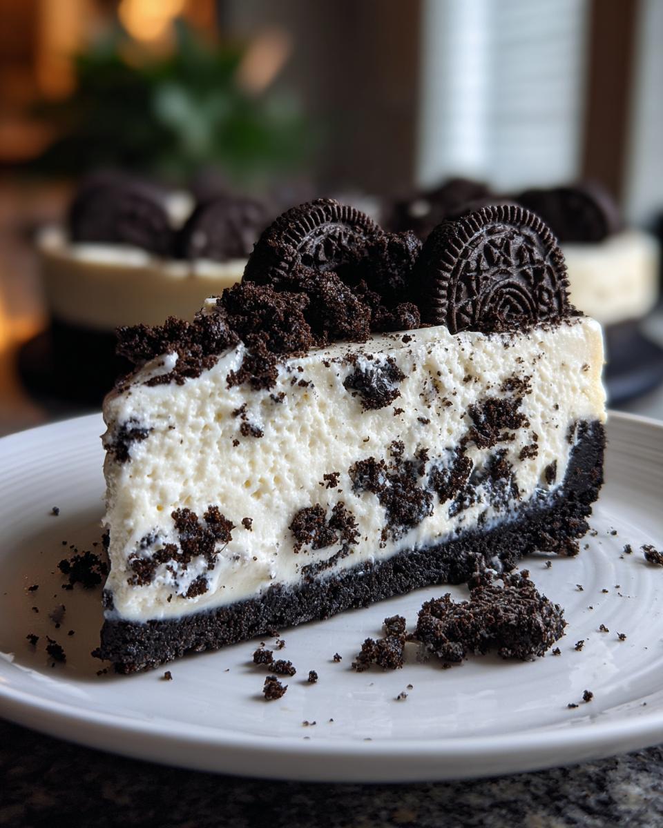 No-Bake Oreo Cheesecake - detail 1