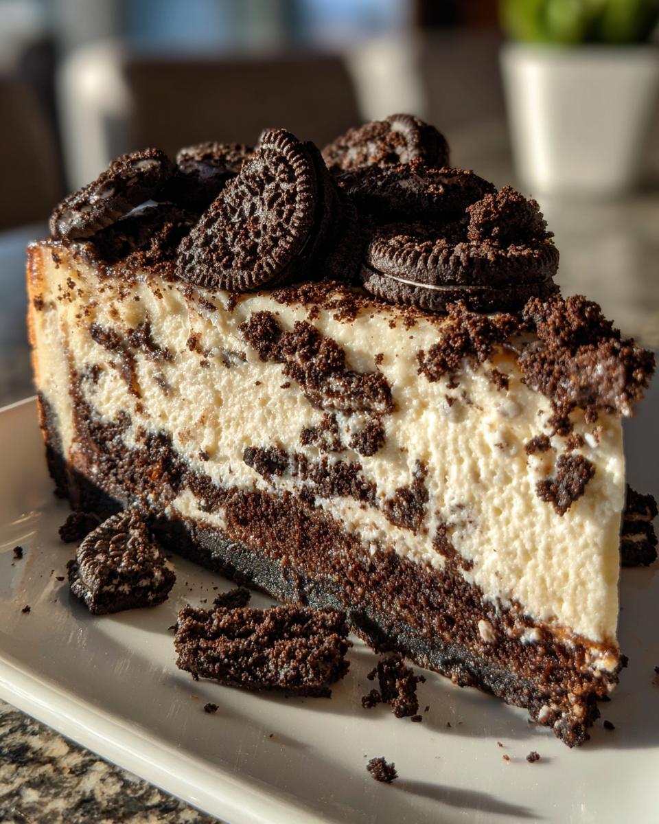 No-Bake Oreo Cheesecake - detail 3