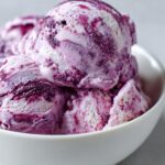No-Churn Blueberry Ice Cream