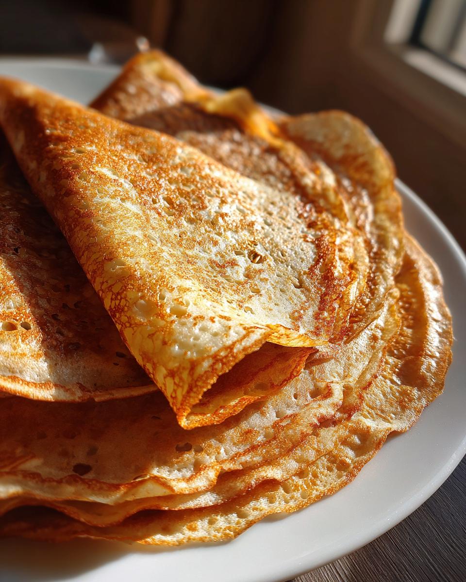 Oatmeal Banana Crepes - detail 1