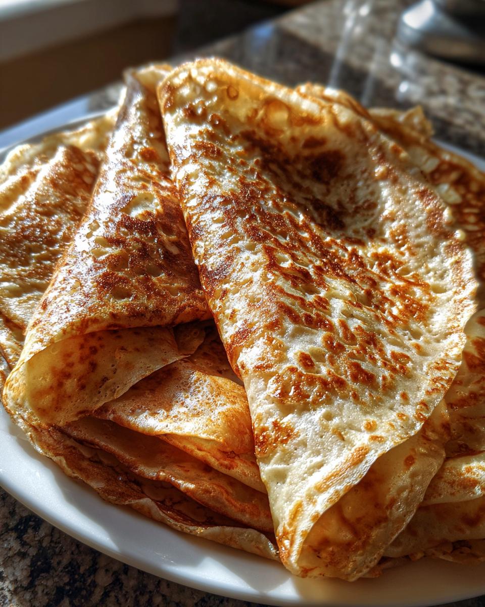 Oatmeal Banana Crepes - detail 3