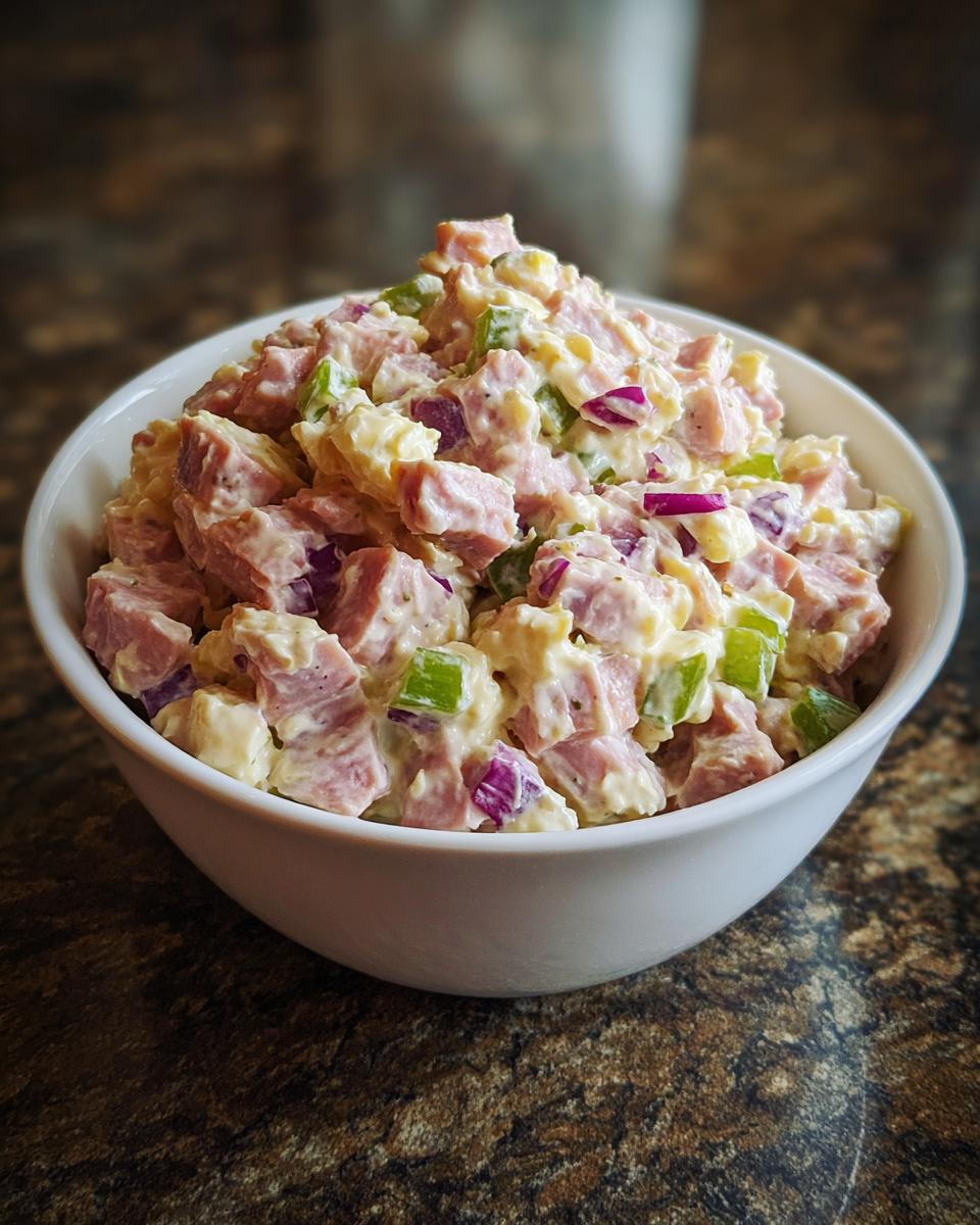 Old-Fashioned Ham Salad - detail 1