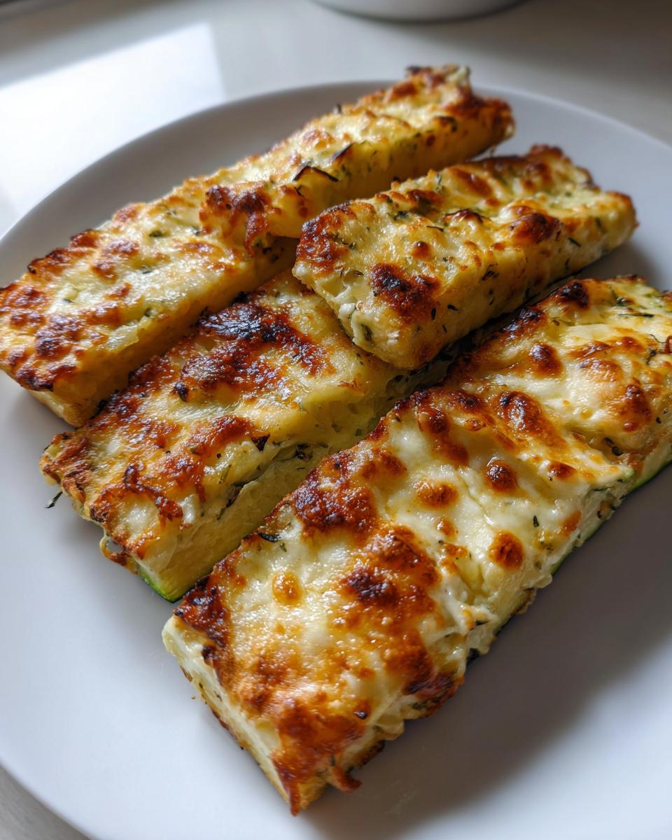 Oven-Baked Zucchini with Cheese - detail 1
