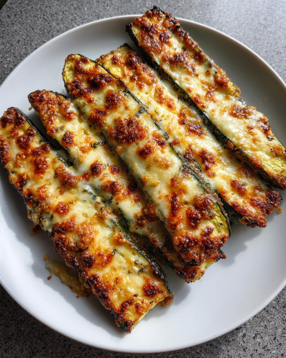 Oven-Baked Zucchini with Cheese - detail 3