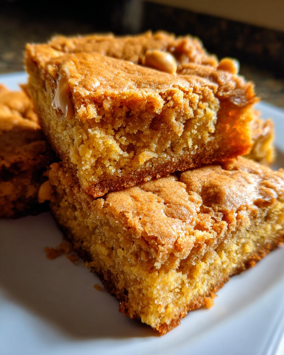 Peanut Butter Lunch Lady Cookie Bars - detail 2