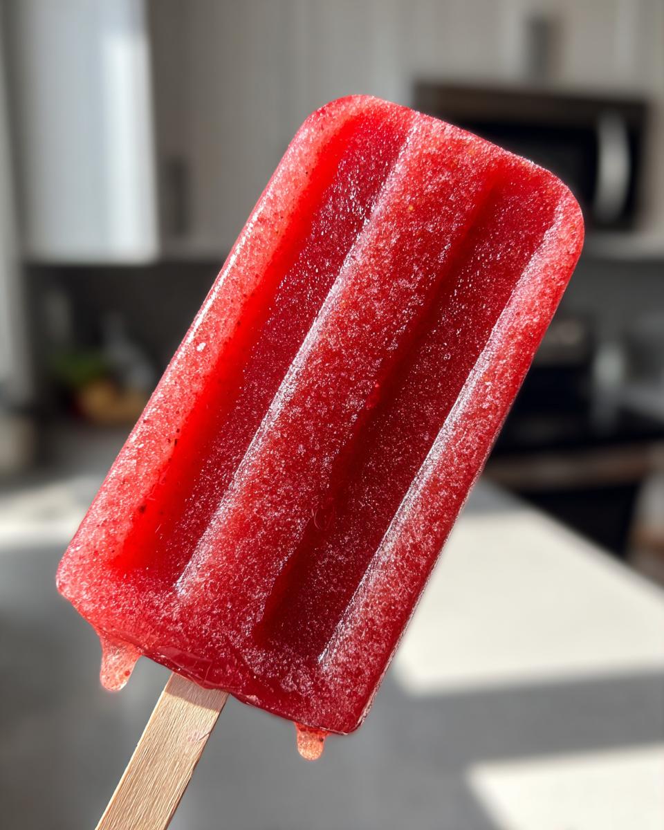 Perfect Strawberry Ice Pops - detail 6