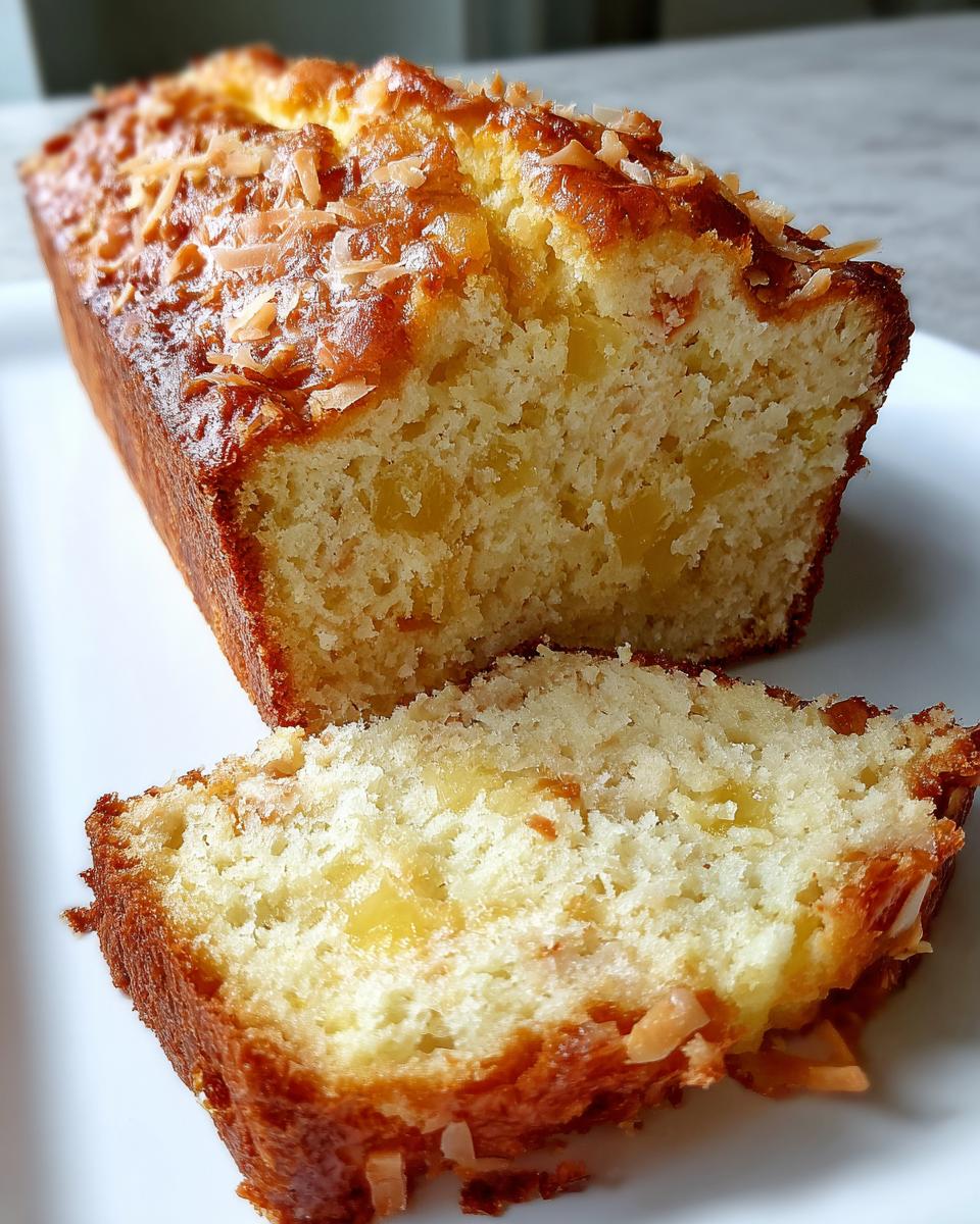 Pineapple Coconut Pound Cake - detail 1