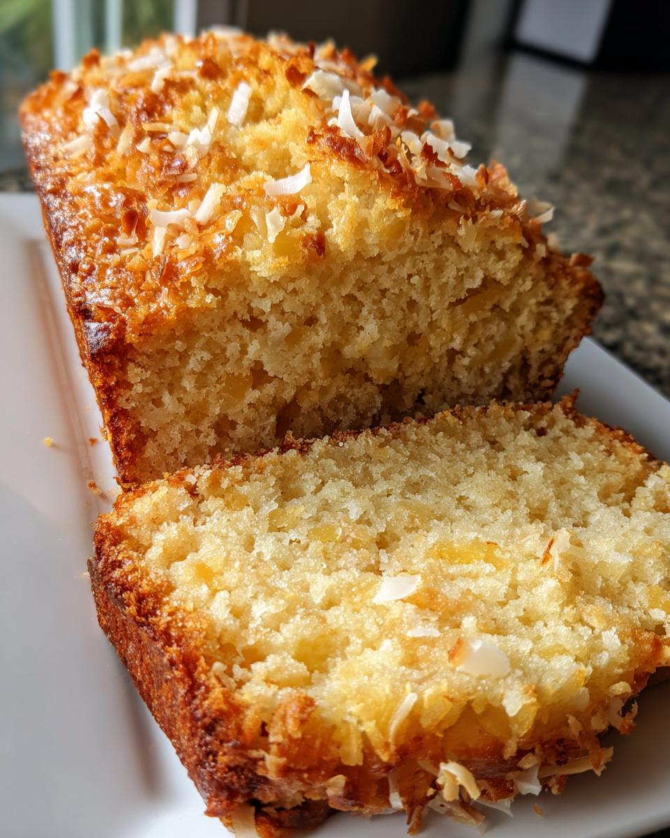Pineapple Coconut Pound Cake - detail 2