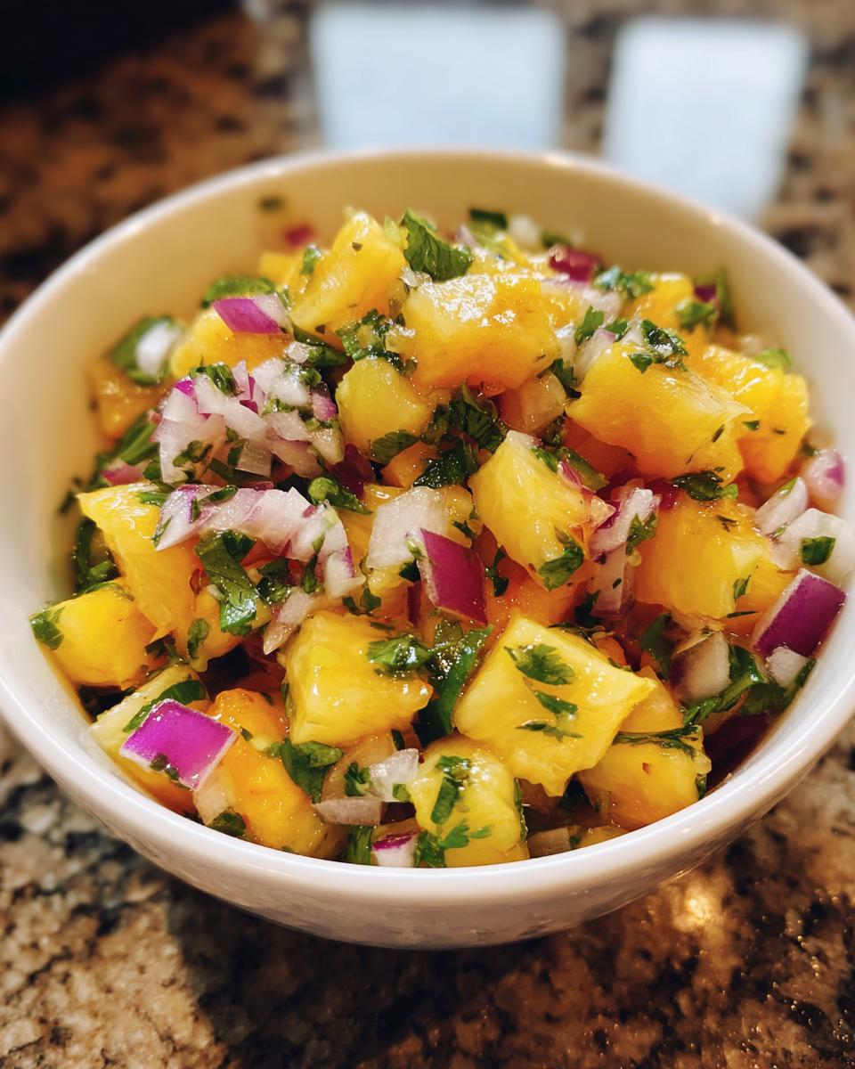 Pineapple Mango Salsa - detail 2