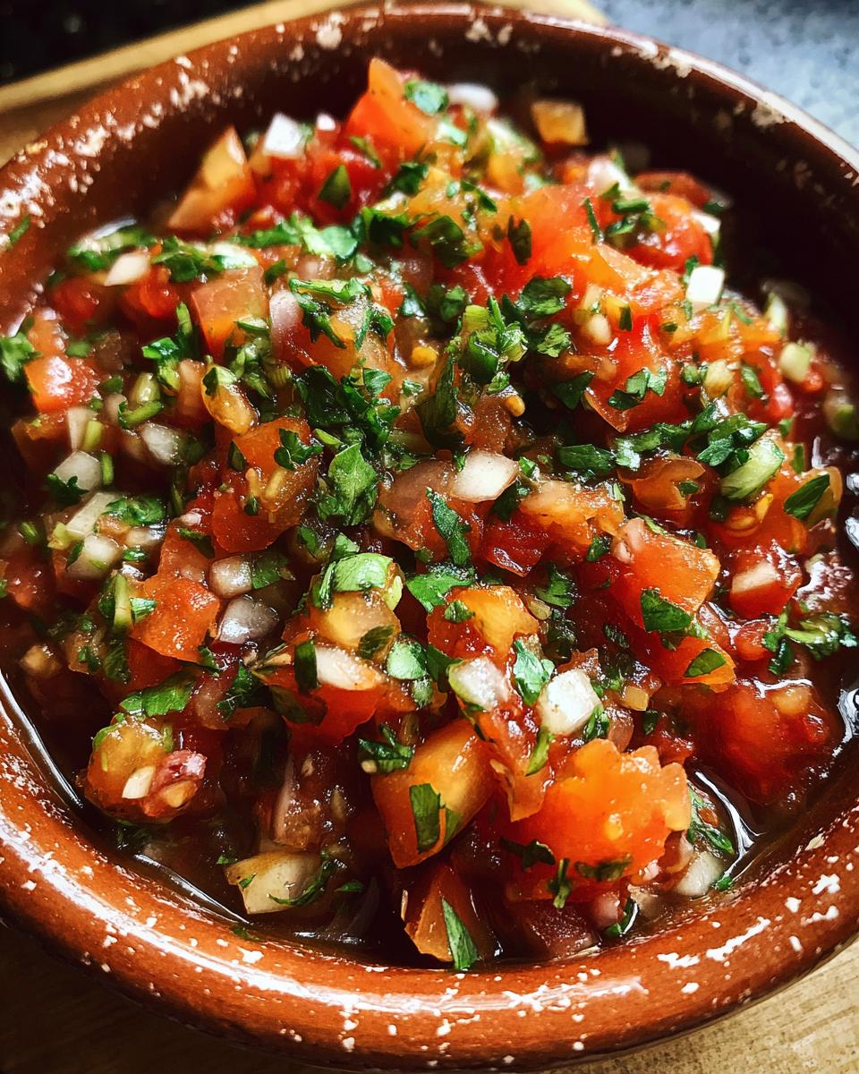 Red Salsa for Tostadas and Tacos - detail 2