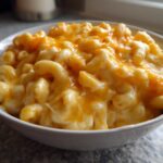 Slow Cooker Triple Cheesy Mac and Cheese