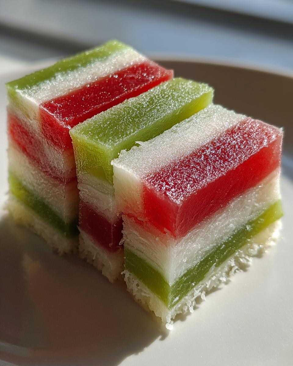 Steamed Layer Cake (Kuih Lapis) - detail 3