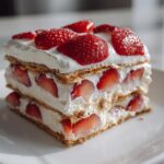 Strawberry Eclair Cake
