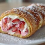 Strawberry Shortcake Cheesecake Rolls