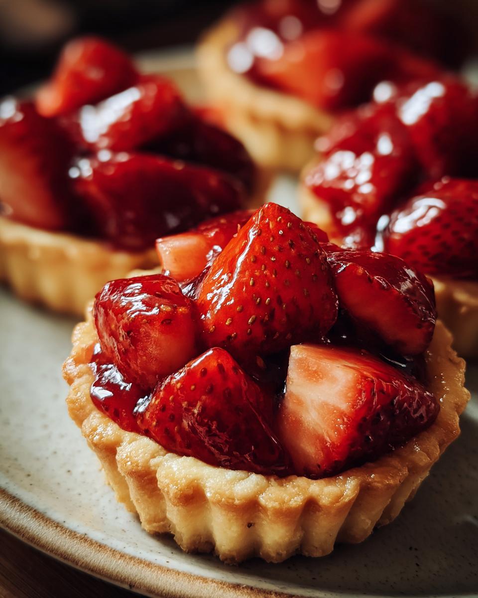 Strawberry Tartlets - detail 2