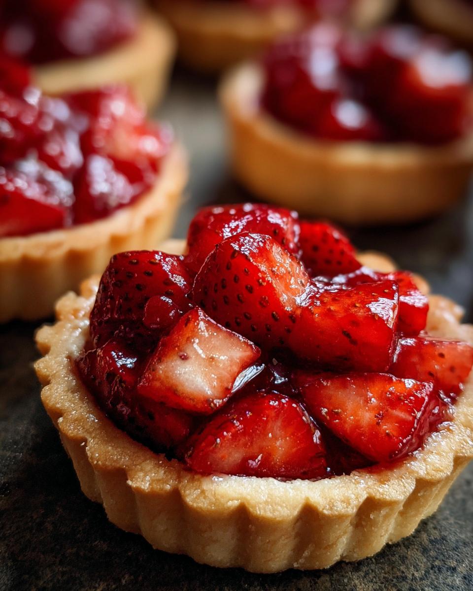 Strawberry Tartlets - detail 3