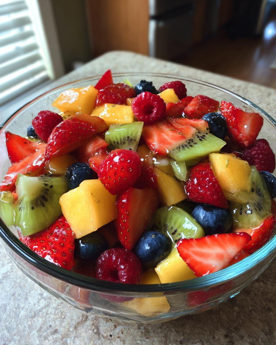 Summer Fruit Salad with Maple-Lime Dressing - detail 1