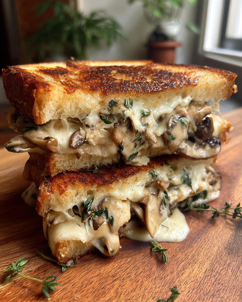 Swiss Mushroom Melt Delight - detail 1
