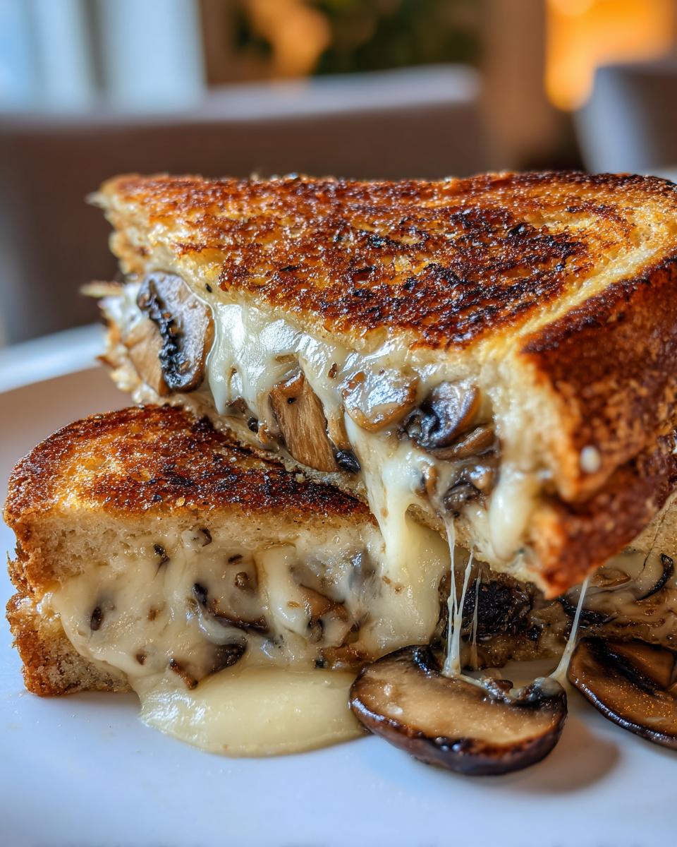 Swiss Mushroom Melt Delight - detail 2