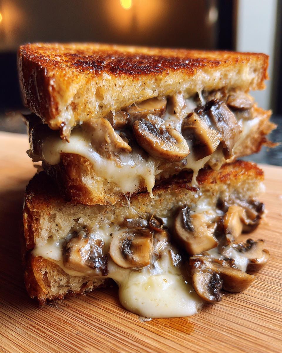 Swiss Mushroom Melt Delight - detail 3