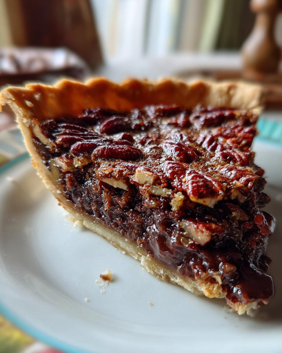 Texas Chocolate Pecan Pie - detail 1