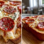Texas Toast Air Fryer Pizza