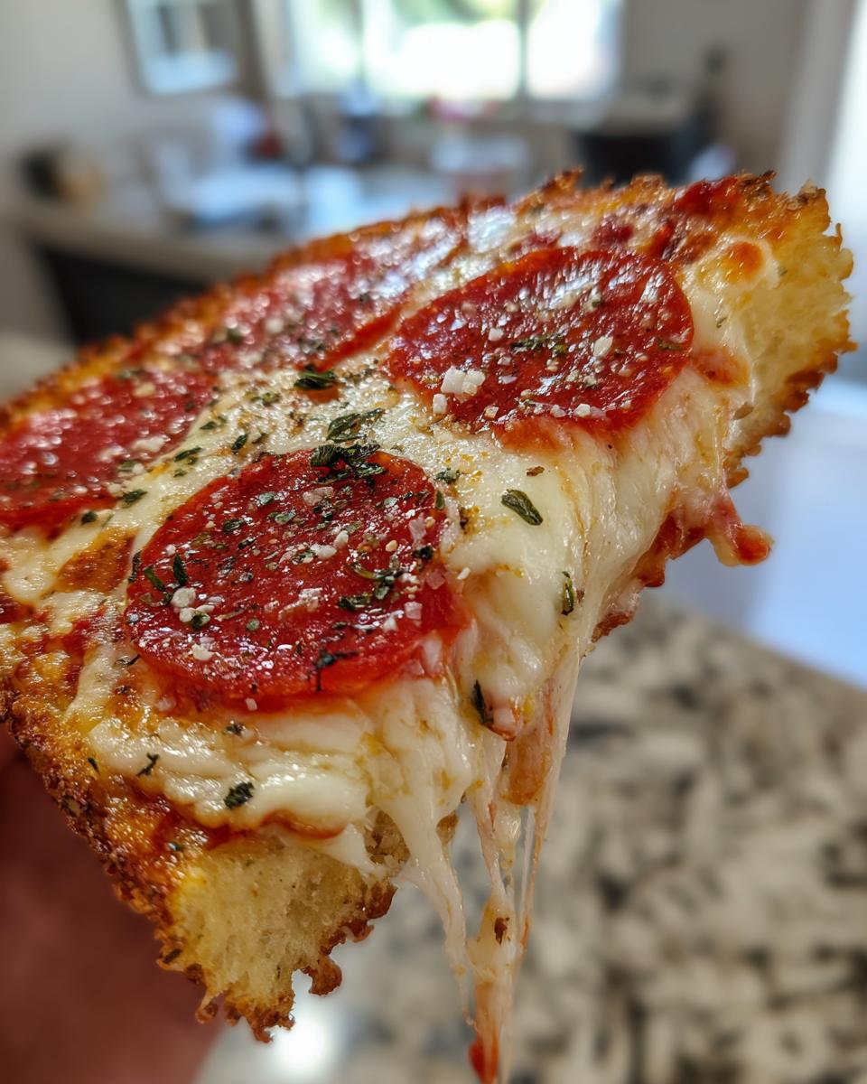 Texas Toast Air Fryer Pizza - detail 3