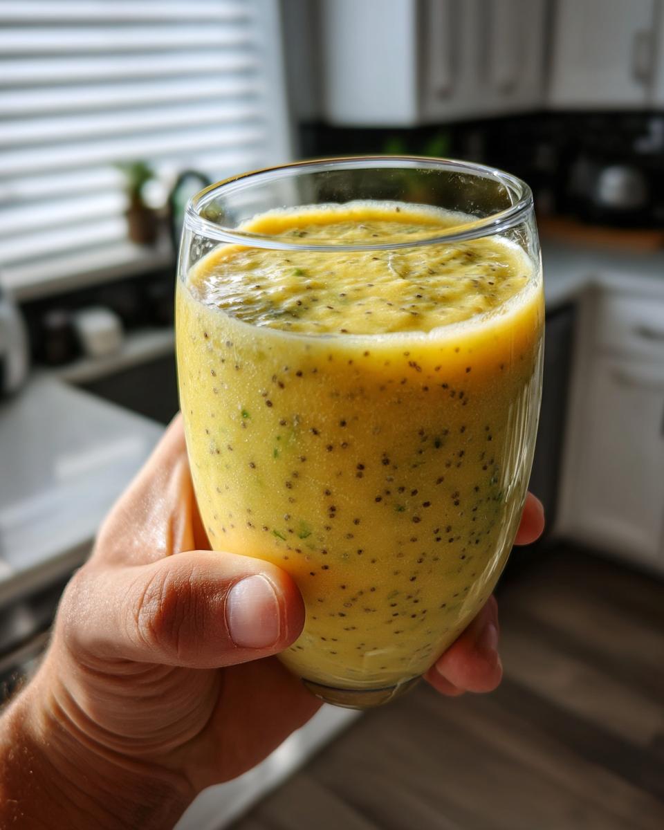 Tropical Chia Pineapple Smoothie - detail 3