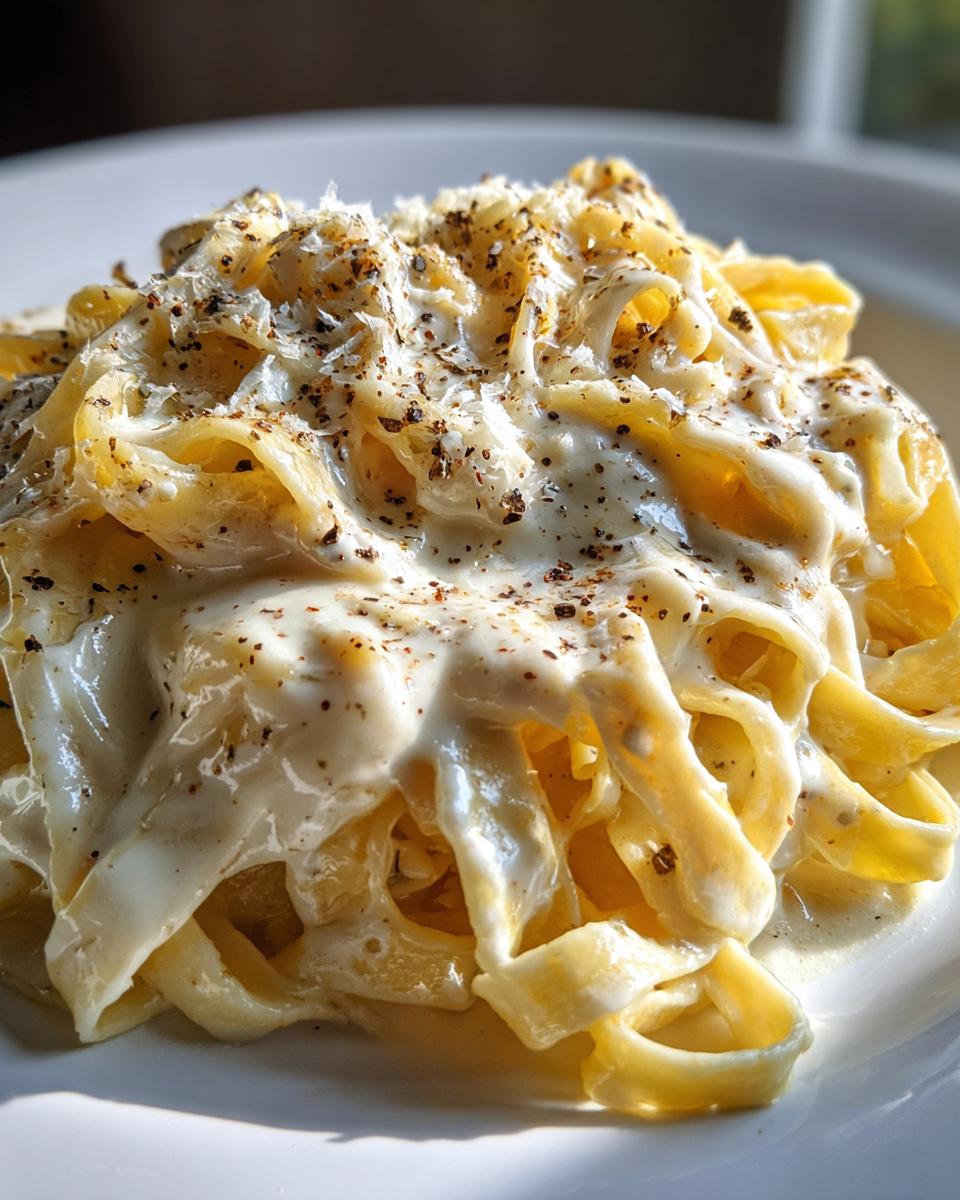 Ultra Creamy Alfredo Sauce - detail 3