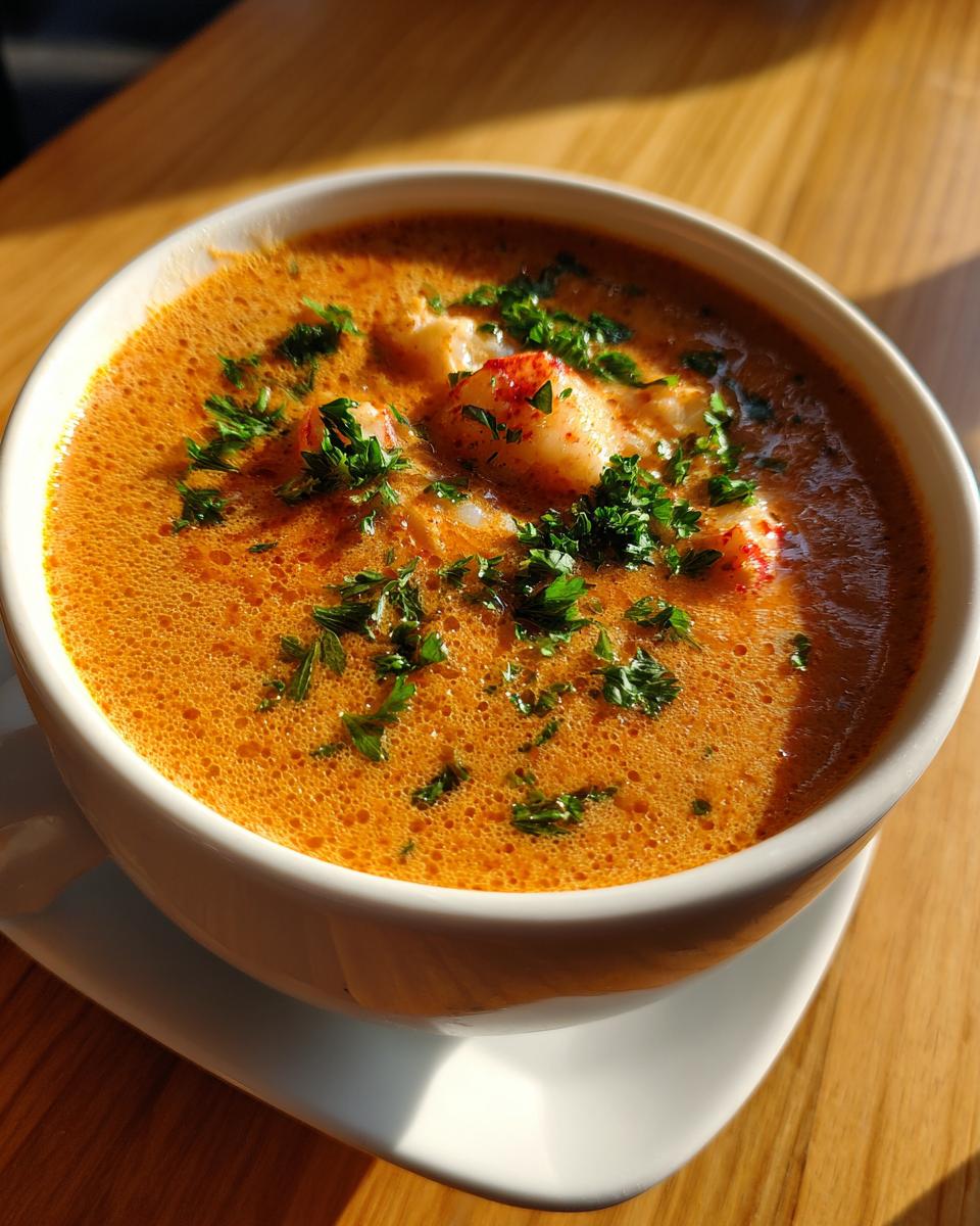 Velvety Lobster Bisque - detail 1