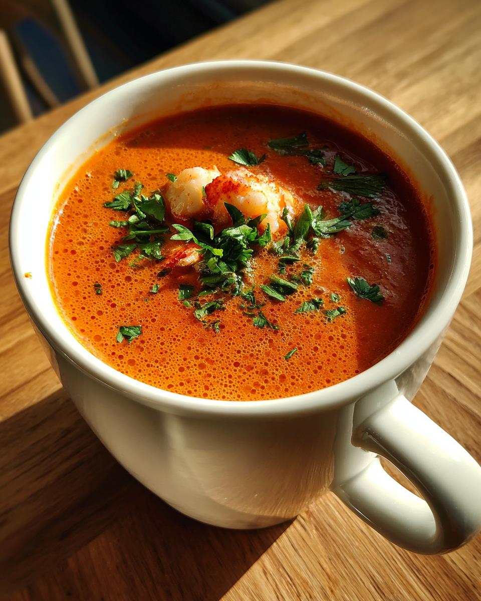 Velvety Lobster Bisque - detail 2