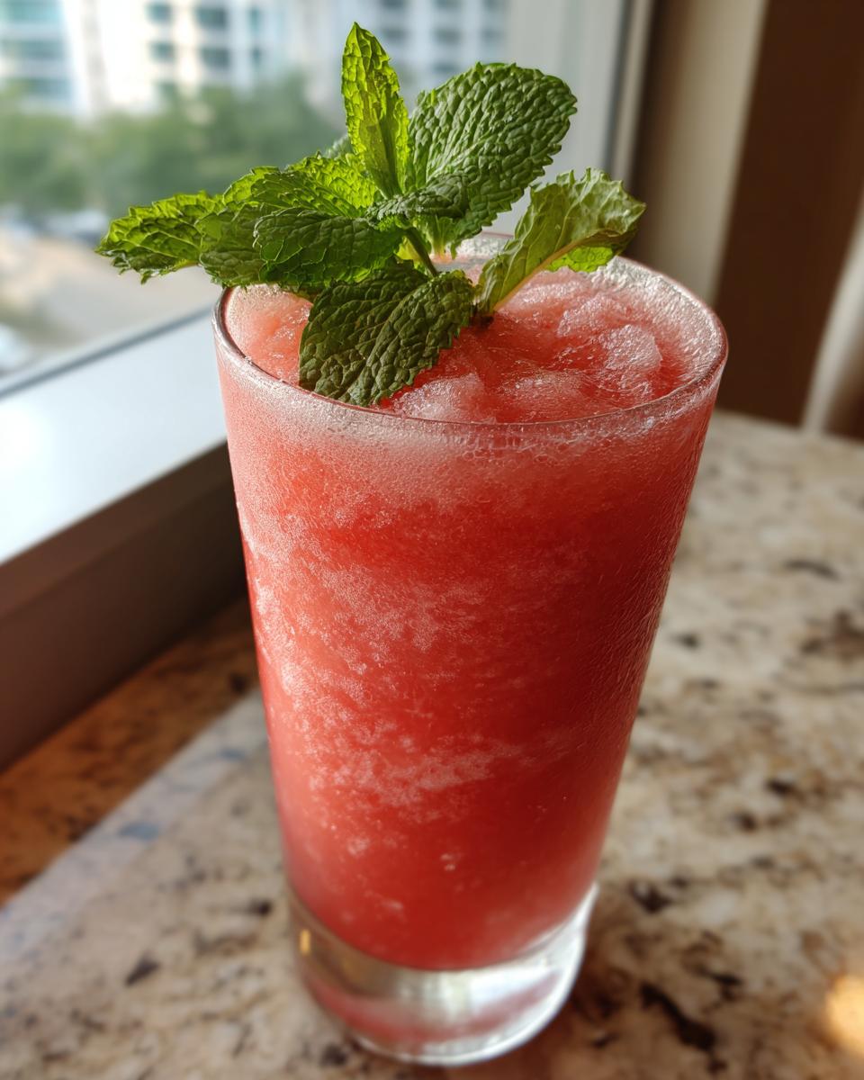 Watermelon Lemonade Slushies - detail 2