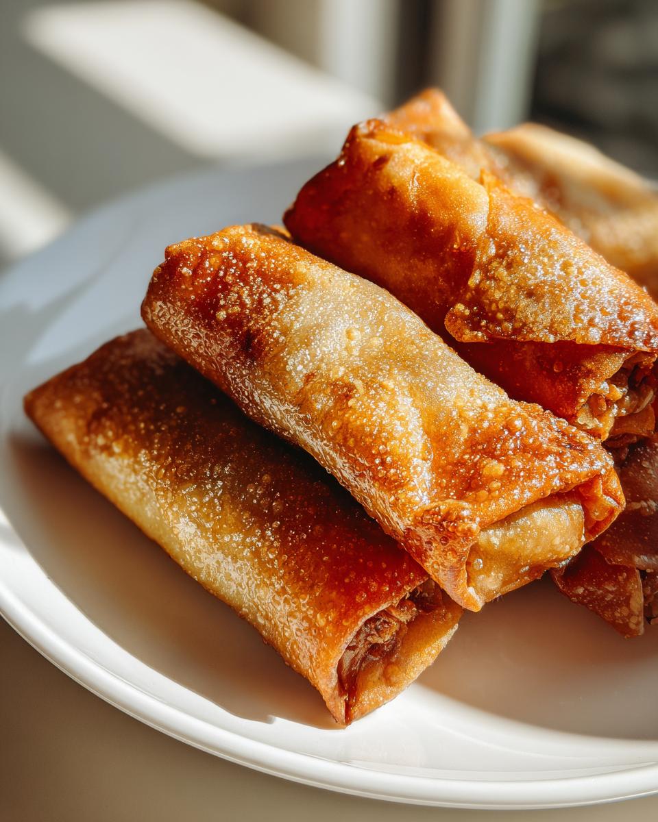 Yummy Egg Rolls Appetizer - detail 1