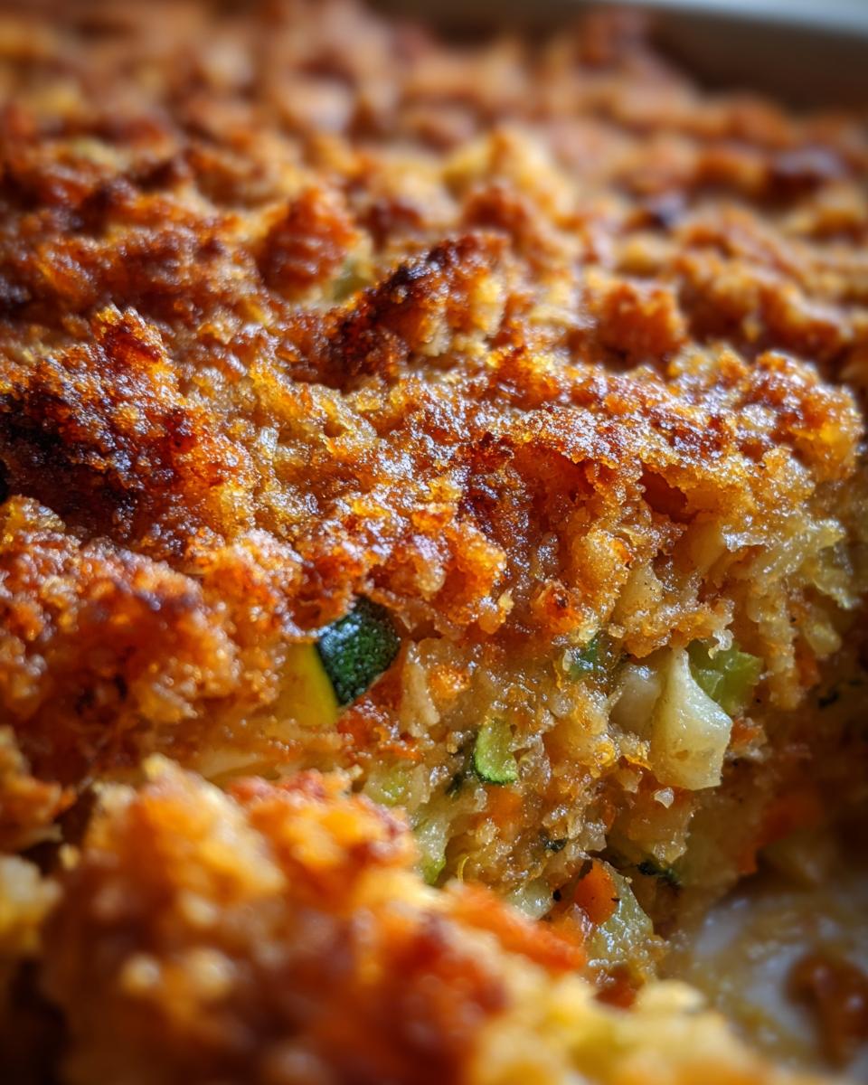 Zucchini Rice Casserole with Stuffing Mix - detail 2