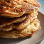 1-Minute Apple Pancakes for Easter, Thanksgiving