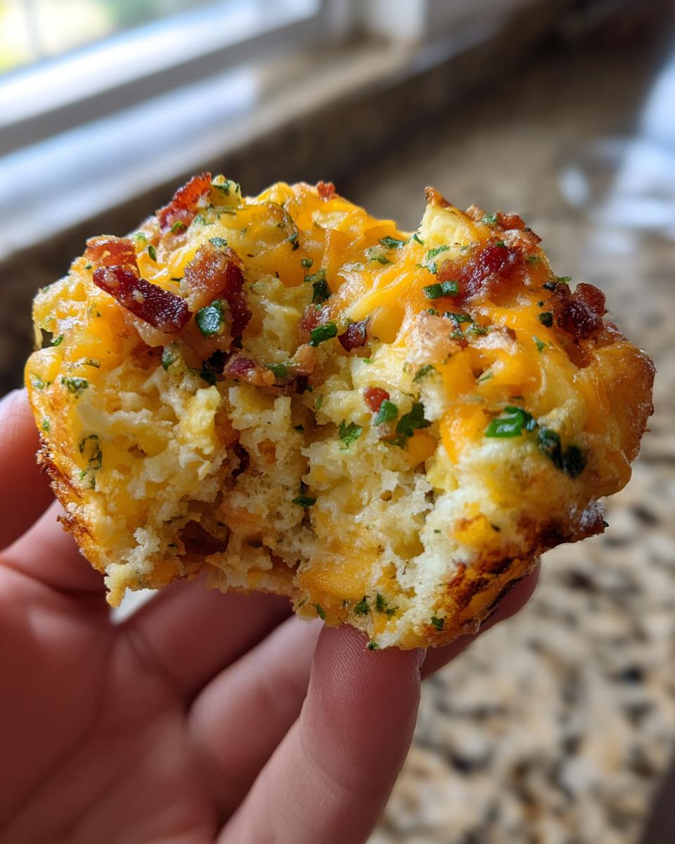 Bacon and Egg Breakfast Muffins for Easter, Christmas - detail 3