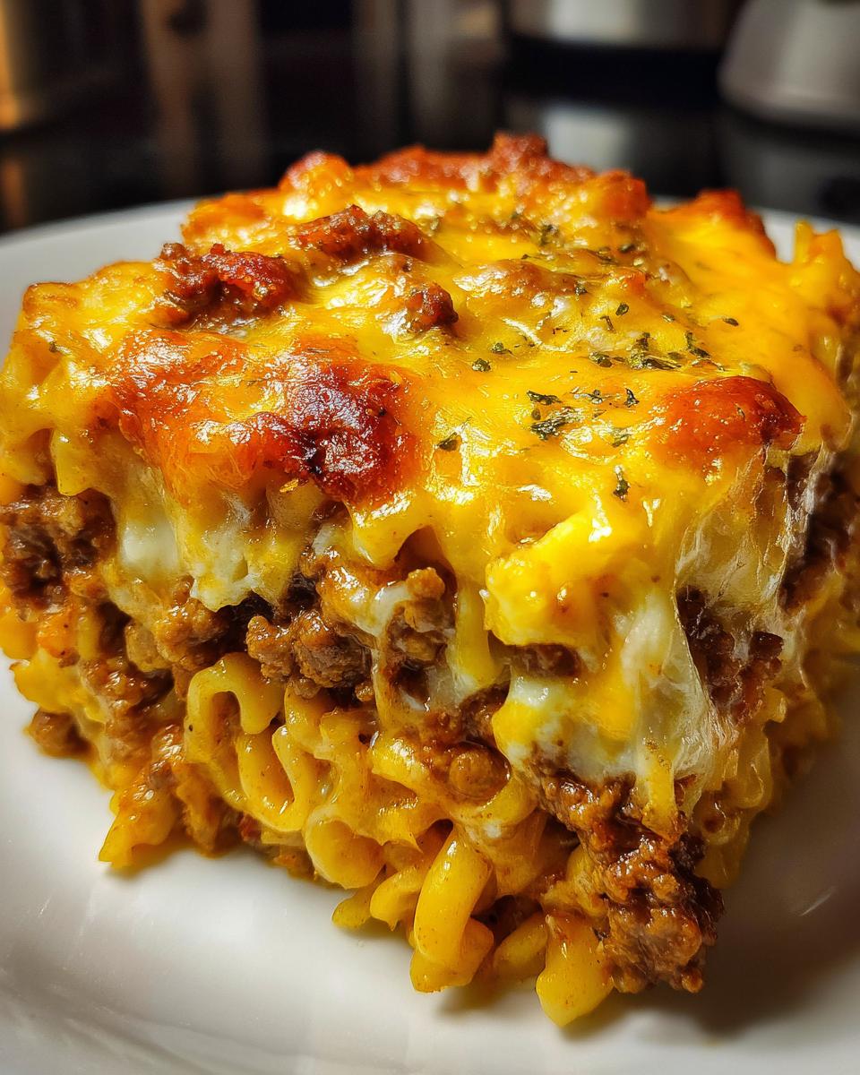 Big Mac Casserole - detail 2