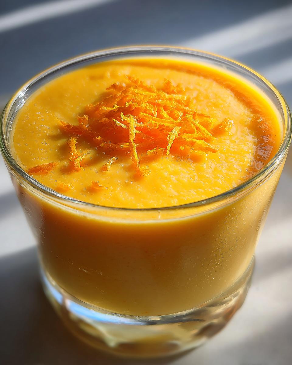 Blender Orange Pudding - detail 2