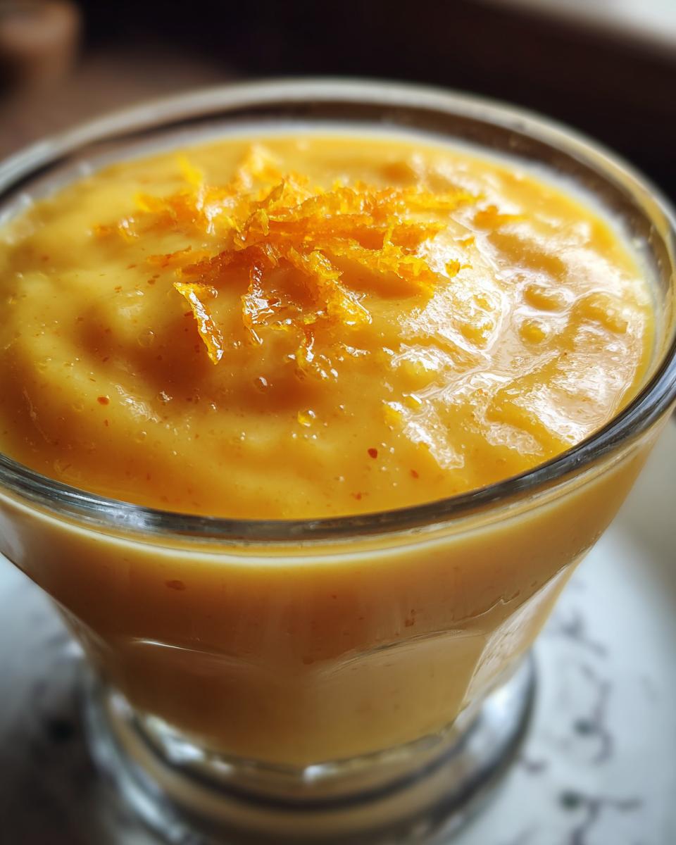 Blender Orange Pudding - detail 3