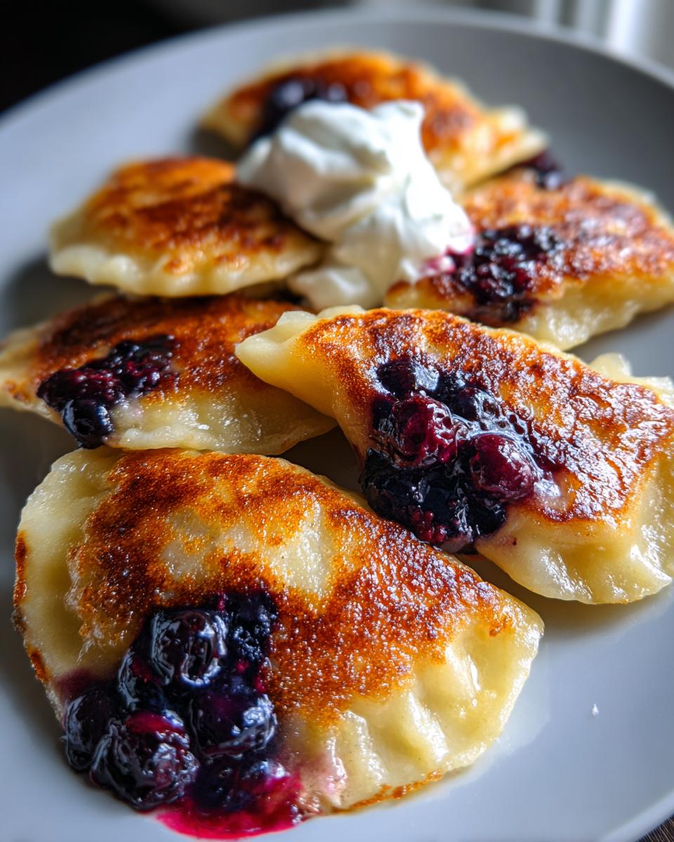 Blueberry Sweet Pierogi - detail 3