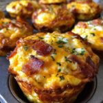 Breakfast Bombs with Bacon, Eggs, and Cheese for Christmas, Easter