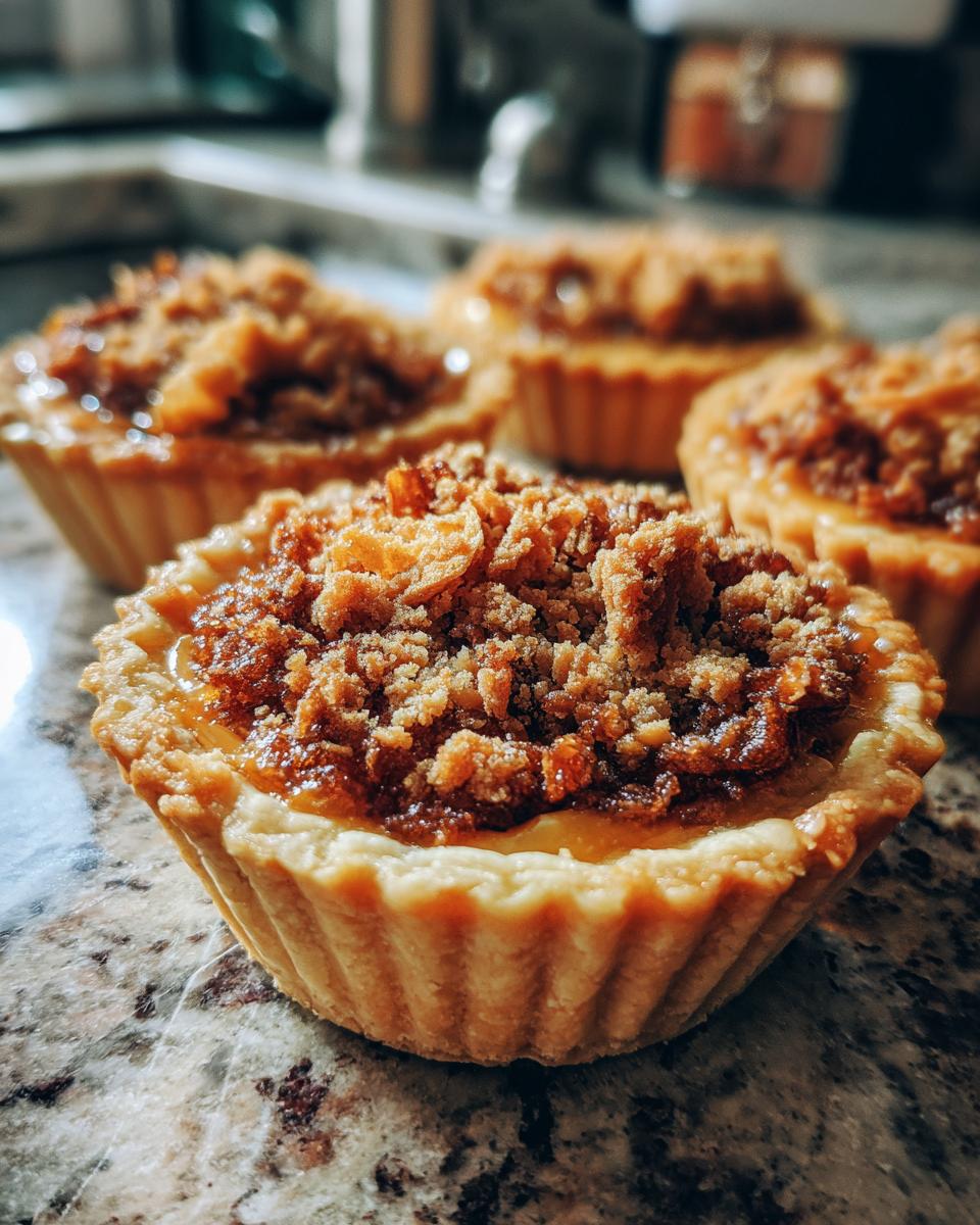 Butterfinger Caramel Crunch Mini Pies for Christmas, Thanksgiving - detail 1