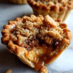 Butterfinger Caramel Crunch Mini Pies for Christmas, Thanksgiving