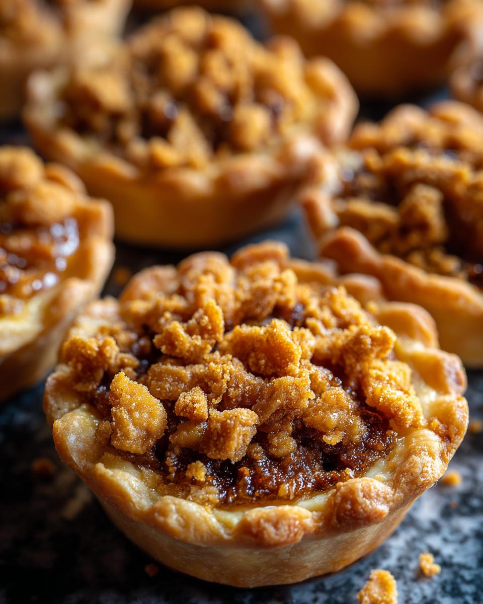 Butterfinger Caramel Crunch Mini Pies for Christmas, Thanksgiving - detail 3